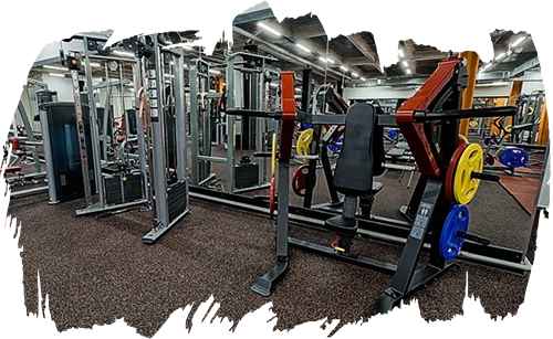 Shock-absorbing rubber flooring mats