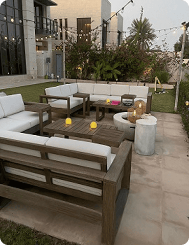 Luxurious Majlis seating and accessories