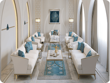 Arabic-style Majlis furniture in Abu Dhabi
