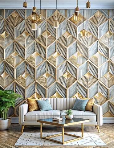 Abu Dhabi Wallpaper Installation