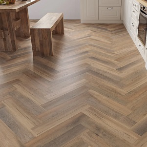 herringbone vinyl flooring