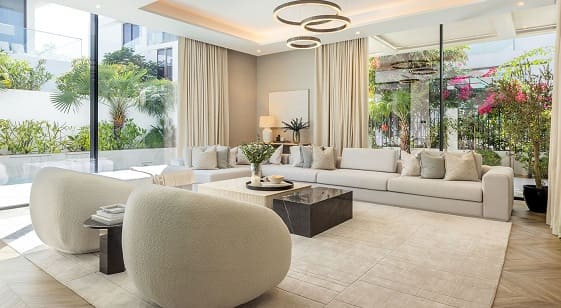 Renovated Home Living room in Abu Dhabi