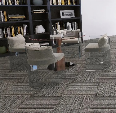Antistatic nylon carpet tiles Abu Dhabi office flooring