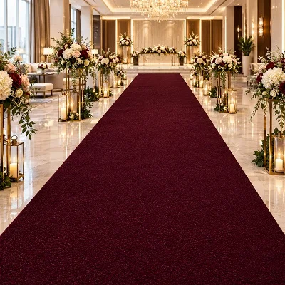 Burgundy Classic Weave