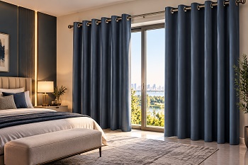 Eyelet (Grommet) Blackout Curtains