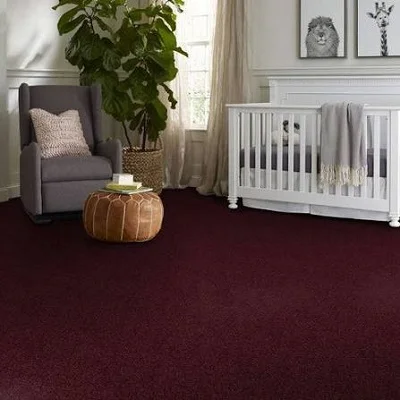 Maroon red color carpet