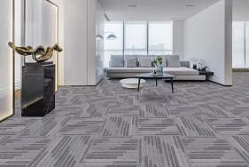 Nylon Fiber carpet tiles in office