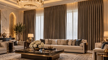 Pinch pleat Blackout curtains