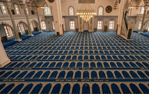 Saff Line Mosque carpet