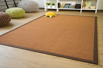 Sisal rug in kids room