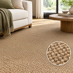 boucle weave sisal carpet