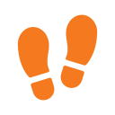 footsteps