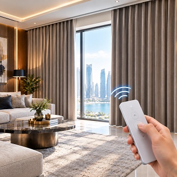 motorized curtains with remote control