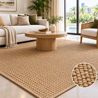 twine weave sisal carpet