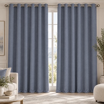 Slate Blue Curtains
